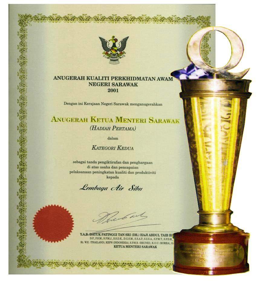 Anugerah Ketua Menteri Sarawak 2001